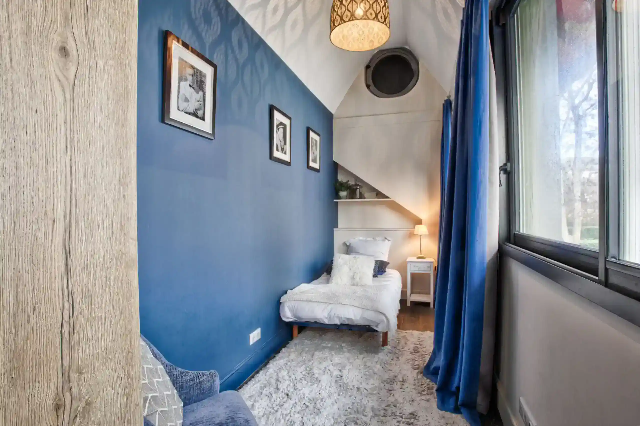 La Villa Juliette – Chambre lumineuse rénovée Chambre claire et décorée avec goût dans la Villa Juliette