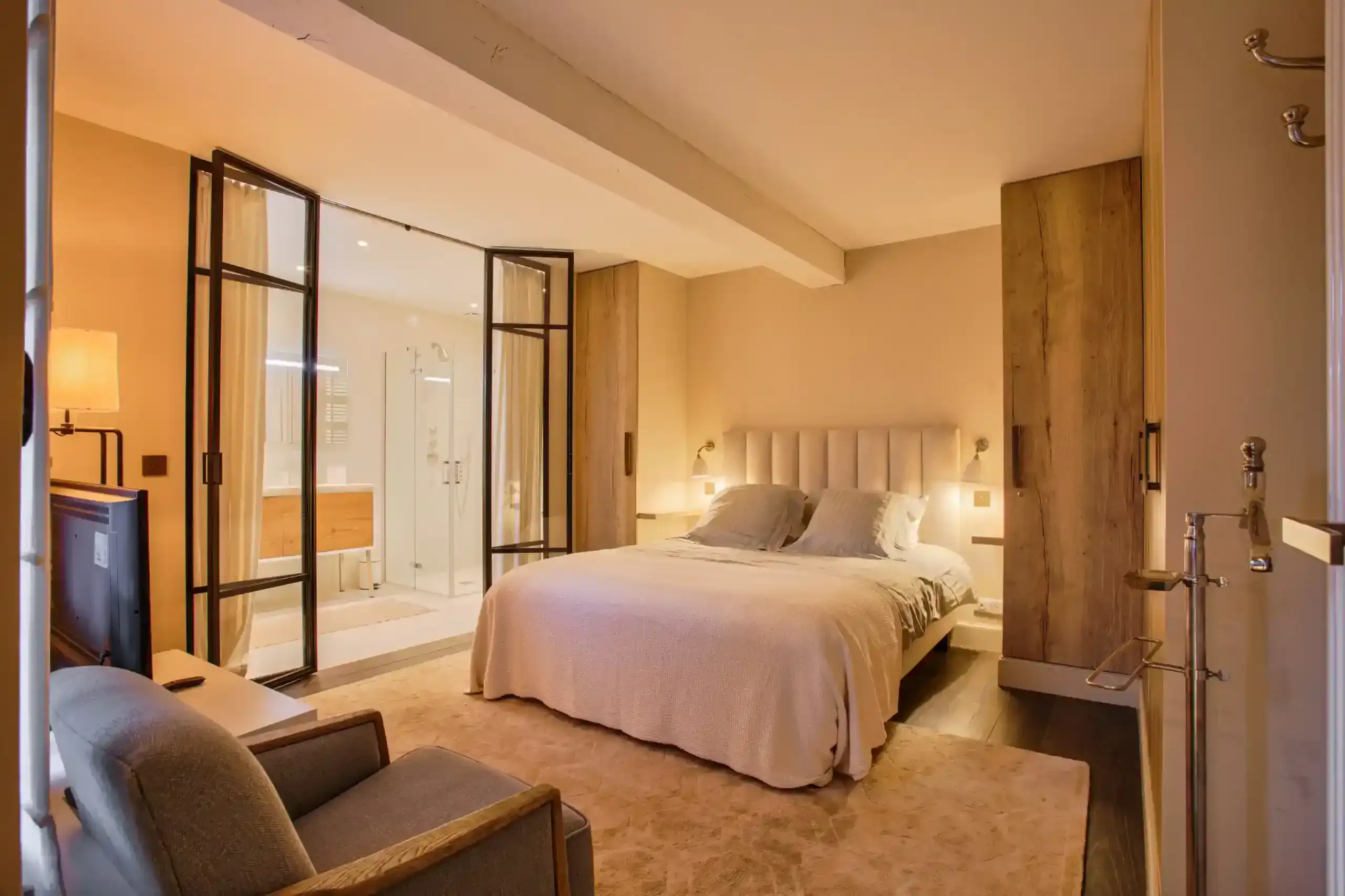 La Villa Juliette – Suite parentale raffinée Suite parentale spacieuse et moderne dans la Villa Juliette à Deauville
